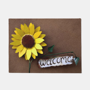 Tapete Sinal de "Bem-vindo" de Sunflower