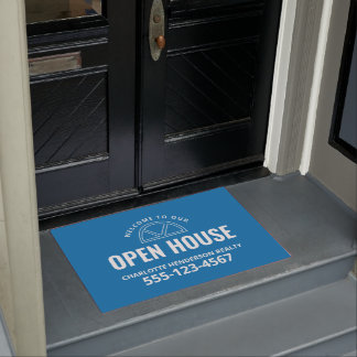 Tapete Sinal de boas-vindas do Open House Real Estate