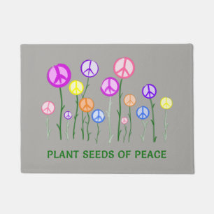 Tapete Sinal de Paz Flores