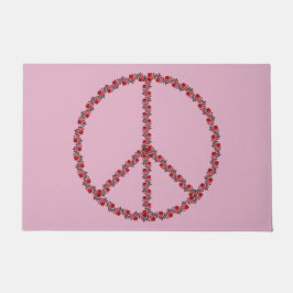 Tapete Sinal de paz rosa