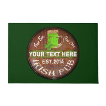 Sinal de pub irlandês