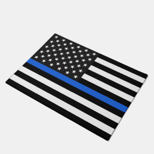Tapete Sinalizador Americano Thin Blue Line