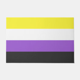 Tapete Sinalizador Enby (Orgulho Não-Binário)