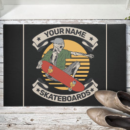 Tapete Skateboard Personalizada Pega Pele Prendendo Pele