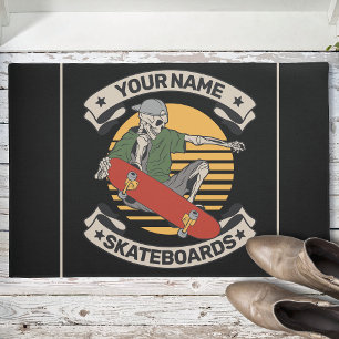 Tapete Skateboard Personalizada Pega Pele Prendendo Pele