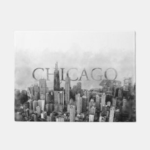 Tapete Skyline Sketch Chicago
