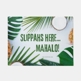 TAPETE SLIPPAHS AQUI MAHALO - SLIPPERS - PORTA MAT RUG