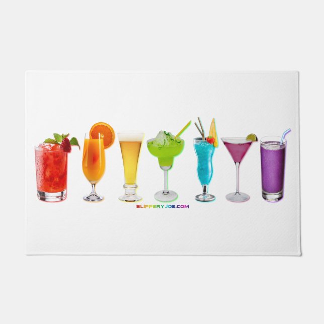 Tapete SlipperyJoe aplaude coquetéis de álcool LGBTQIA ga (Frente)