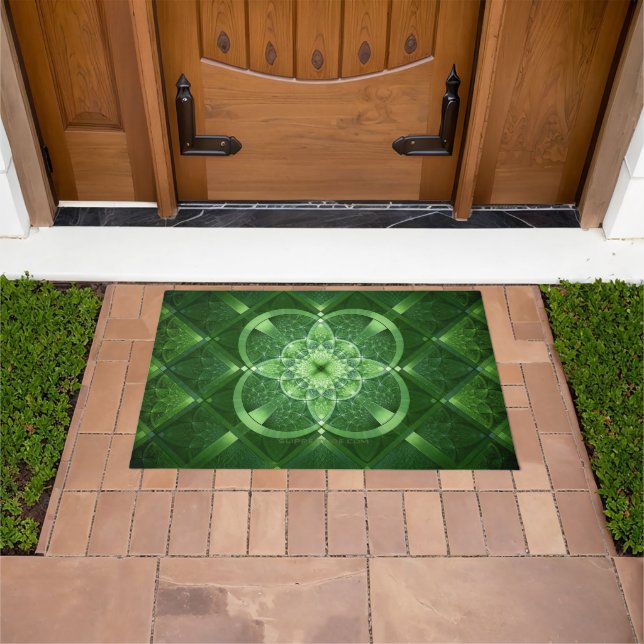 Tapete SlipperyJoe's Saint Patrick's Day glowing four lea (Ar livre)
