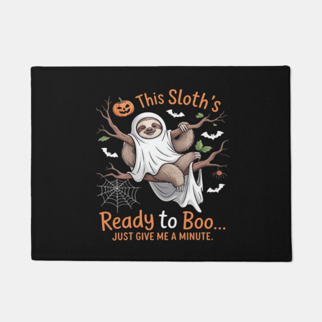 Tapete Sloth Halloween Sloths Cute Bat Vampire Essential (Frente)