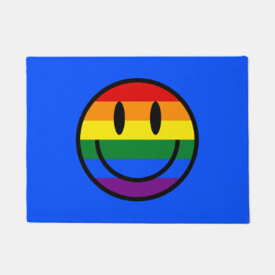 Tapete Smiley face arco-íris