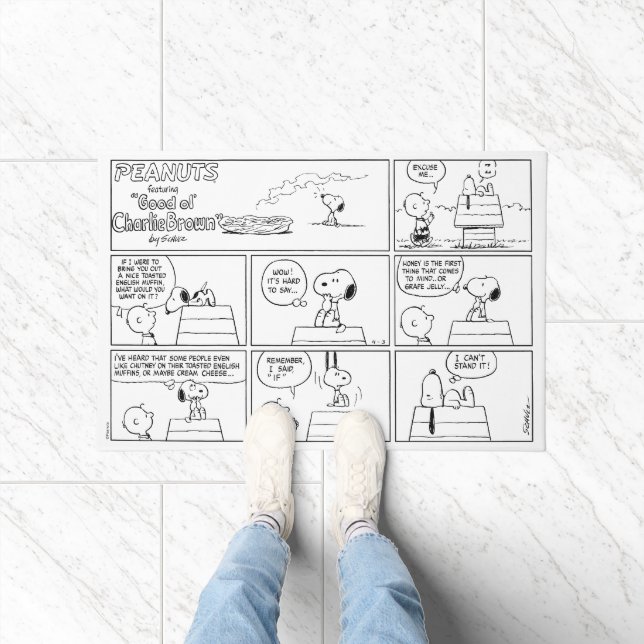 Tapete Snoopy & Charlie Brown | Inglês Muffin (Interior)