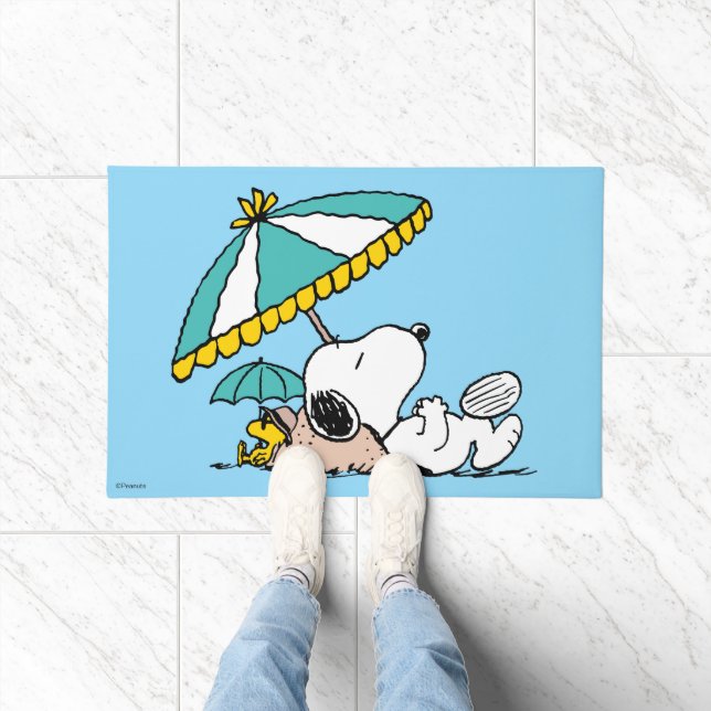 Tapete Snoopy & Woodstock Costa Ensolarada (Interior)