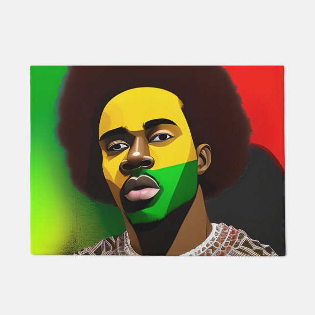 Tapete Snow Bruh Winter Black King Melanin Junteenésimo H (Frente)