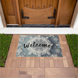Tapete Snowflake Welcome Mat