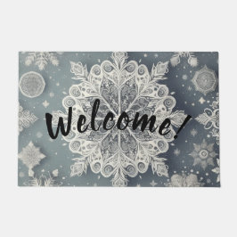 Tapete Snowflake Welcome Mat