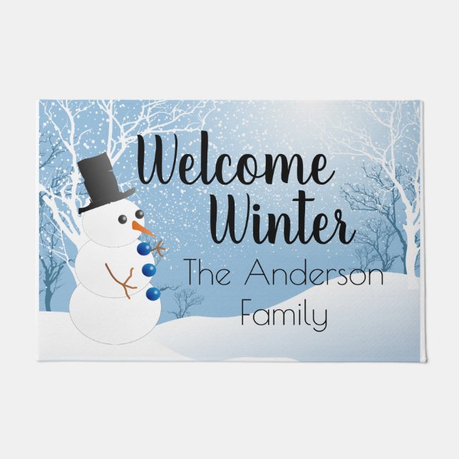 Tapete Snowman (Frente)