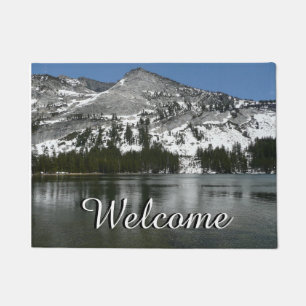 Tapete Snowy Tenaya Lake Yosemite - Foto do Parque Nacion