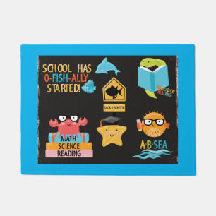 Tapete "Sob o mar" de volta à escola