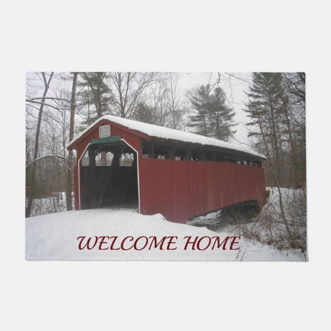 Tapete "Sobre o rio e através da floresta" (Frente)