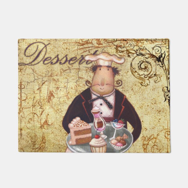 Tapete Sobremesa do cozinheiro chefe (Frente)