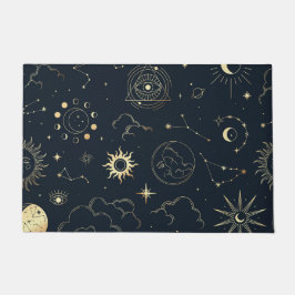 Tapete Sol Celestial e Mística da Lua