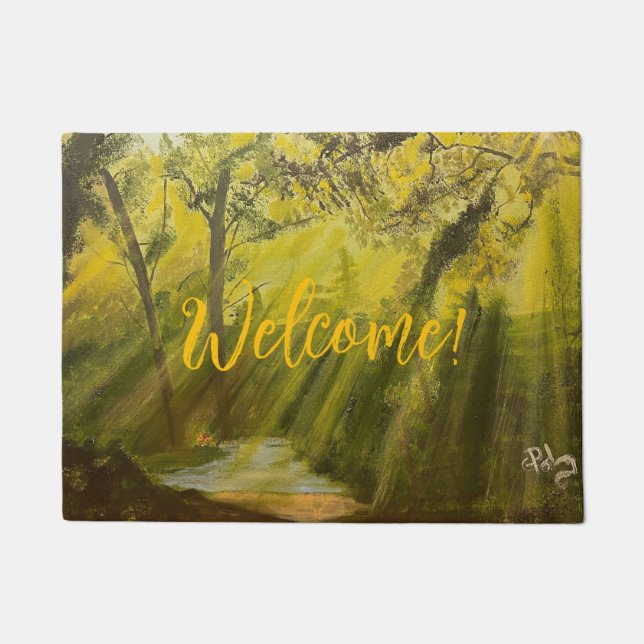 Tapete Sol na floresta, por Gary Poling (Frente)