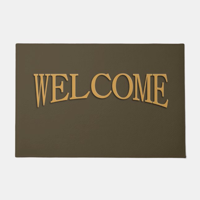 Tapete Solid Mocha Brown (Frente)