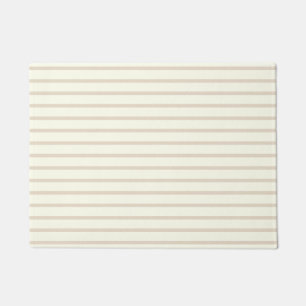 Tapete Sólido Marfim e Cor de Amêndoa Minimalista Simples