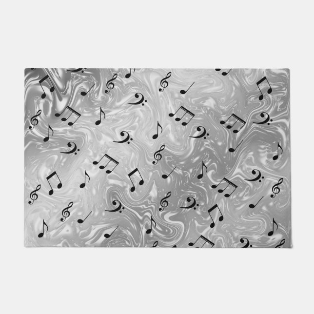 Tapete som, metal, música, música, sinal, nota, forma, (Frente)