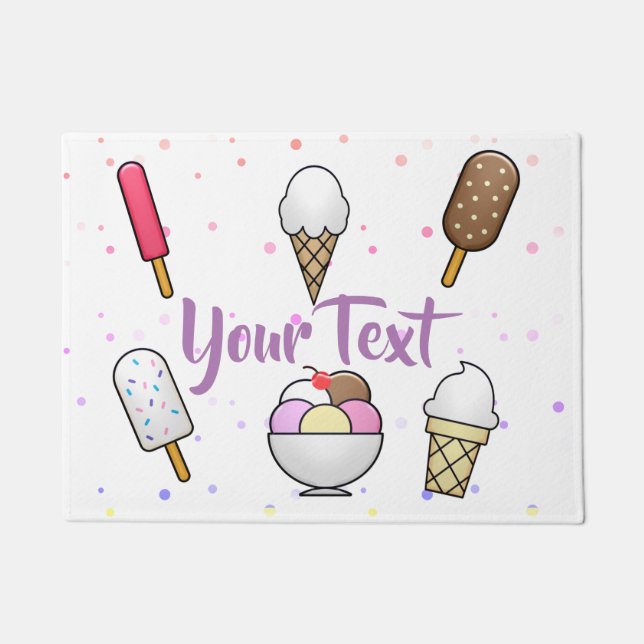 Tapete Sonho de Sorvete Parlor (Frente)