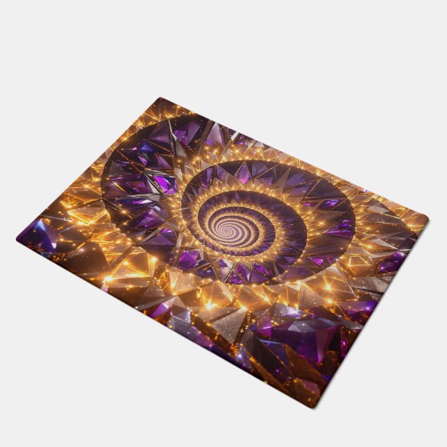 Tapete Sonho Espiral do ouro (Inclinado)