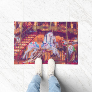 Tapete sonho infantil - carrossel antigo