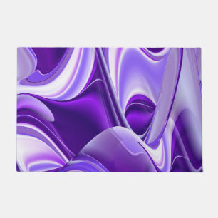 Tapete Sonhos de Arco-Íris de Flor Roxo