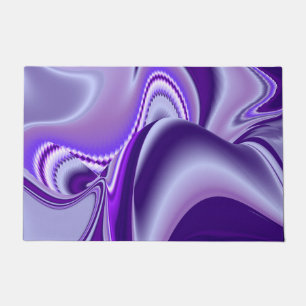 Tapete Sonhos de Arco-Íris de Flor Roxo