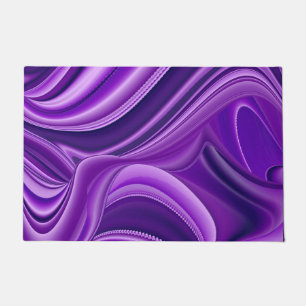 Tapete Sonhos de Arco-Íris de Flor Roxo
