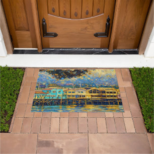 Tapete Sonhos do Porto de Monterey inspirados em Klimt