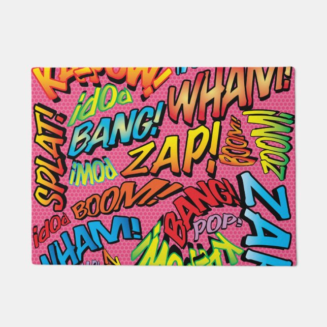 Tapete Sons de Pop de Arte do Livro (Frente)