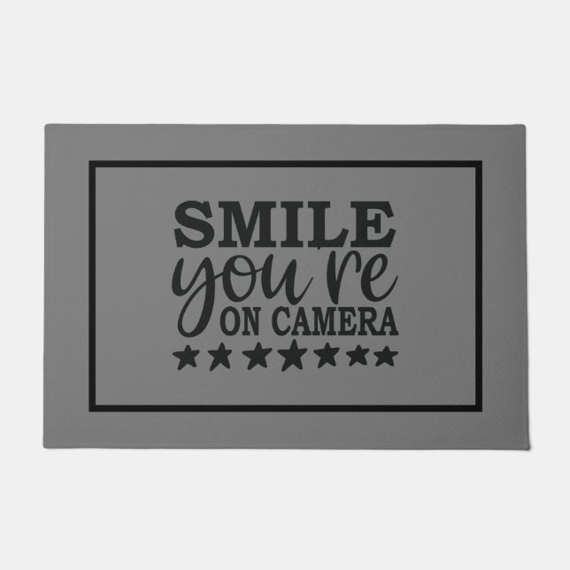 Tapete Sorria Você está na câmera (Frente)