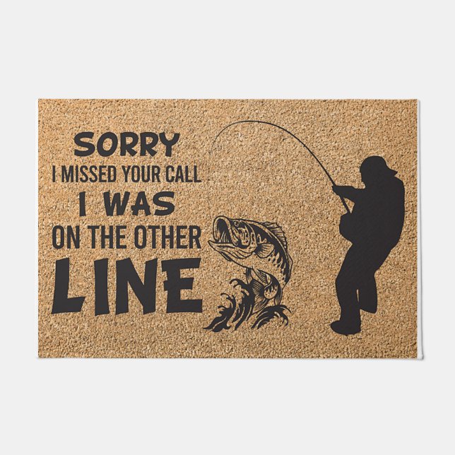 Tapete Sorry I Missed Your Call Fisher  (Frente)