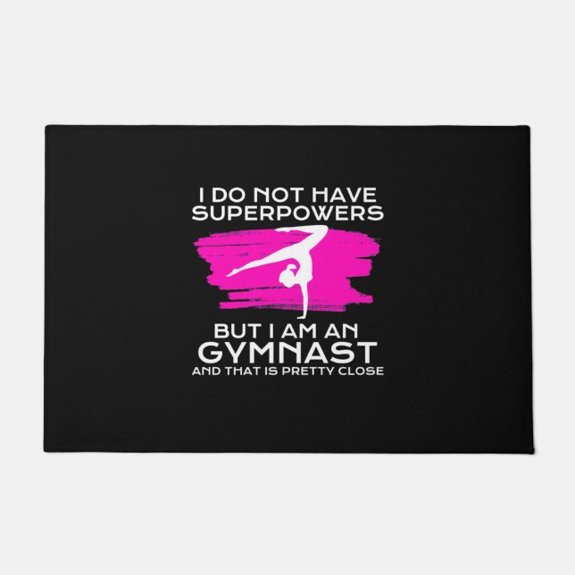 Tapete Sou Um Gymnast E Isso É Bonito (Frente)