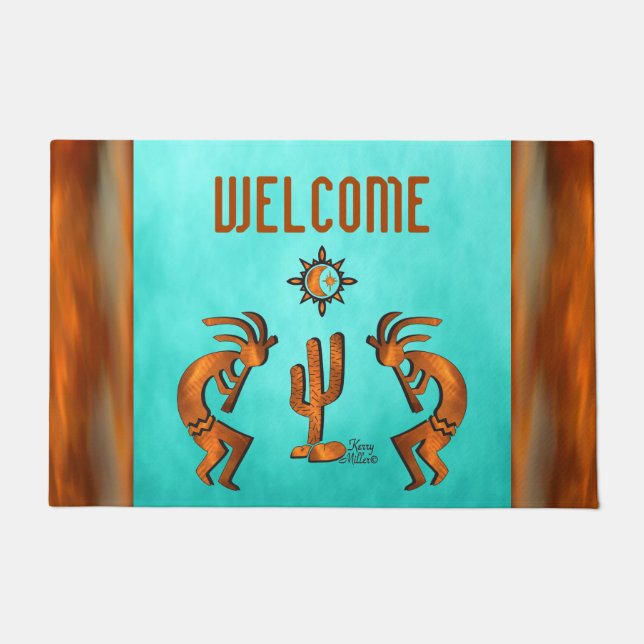 Tapete Southwest Kokopelli Doormat