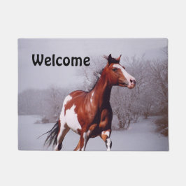 Tapete Spiegeland Welcome Paint Horse Doormat