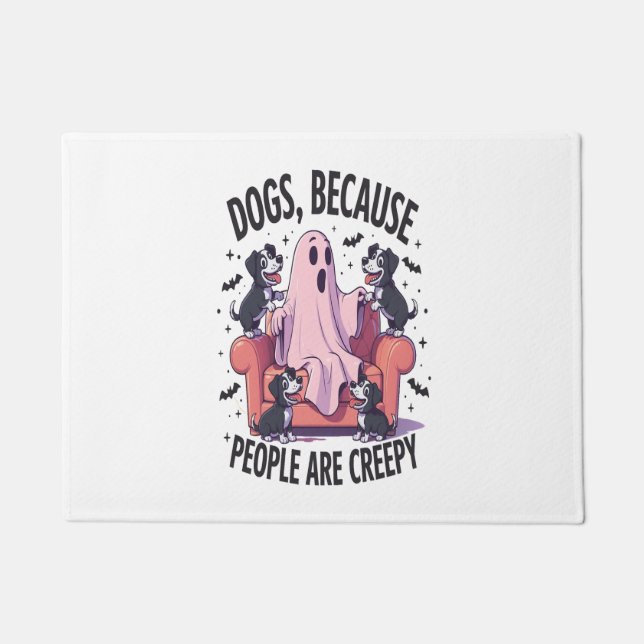 Tapete Spooky Halloween Dog Spooky Ghost (2) (Frente)