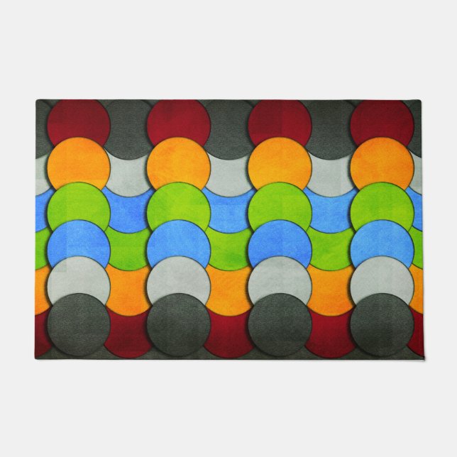 Tapete Stacked Circles-Textured by Shirley Taylor (Frente)