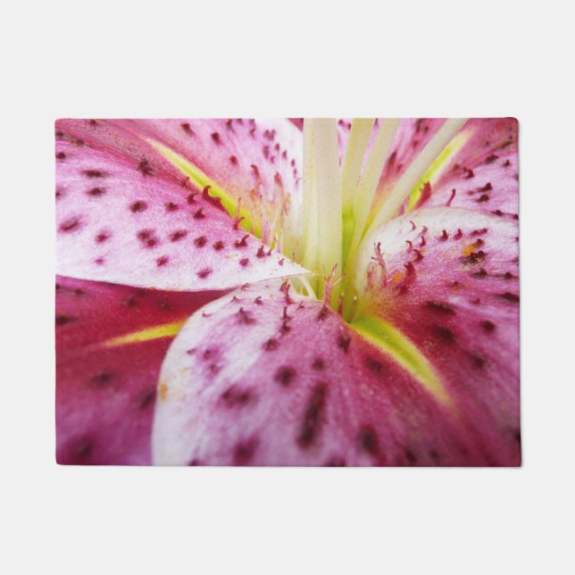Tapete Stargazer Lily Bright Magenta Floral (Frente)