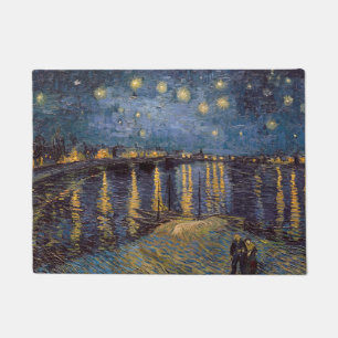 Tapete Starry Night Over Rhone River por Vincent Van Gogh