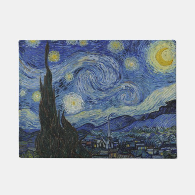 Tapete "Starry Night" por Van Gogh (Frente)