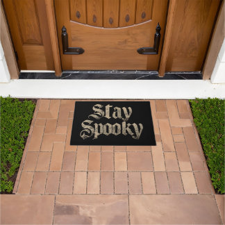 Tapete "Stay Spooky" Vintage Gothic Typography