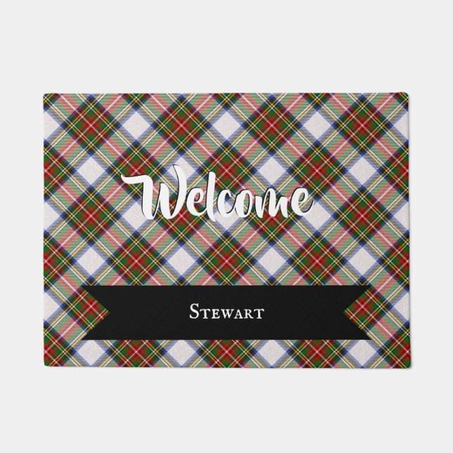 Tapete Stewart Royal Dress Scottish Tartan Xadrez Pattern (Frente)